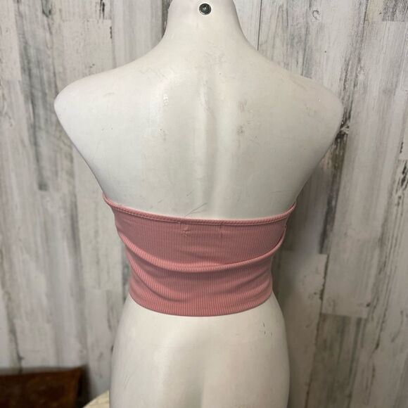 Pink strapless top - Picture 2 of 8